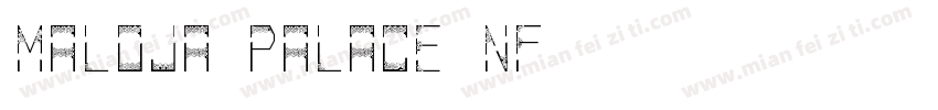 Maloja Palace NF字体转换